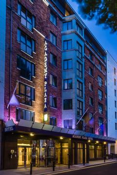 Academy Plaza Hotel | Dublin | Academy Plaza Hotel Facade Night time